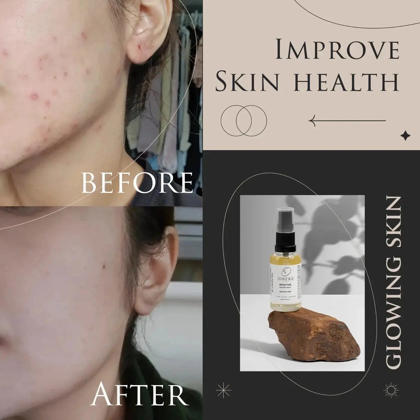 INTUITION Face Oil Serum by Oreke of London